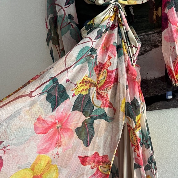 PatBO Hibiscus Cut Out Maxi Dress - Excellent Condition - Picture 8 of 11